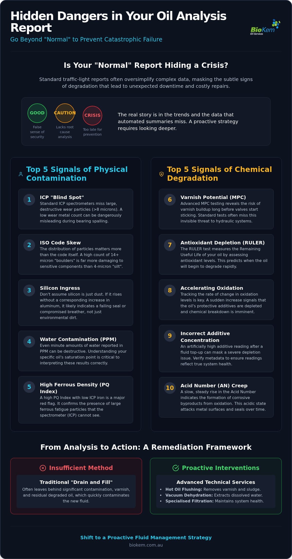 10 Key Insights Hidden in Your Oil Analysis Reports
