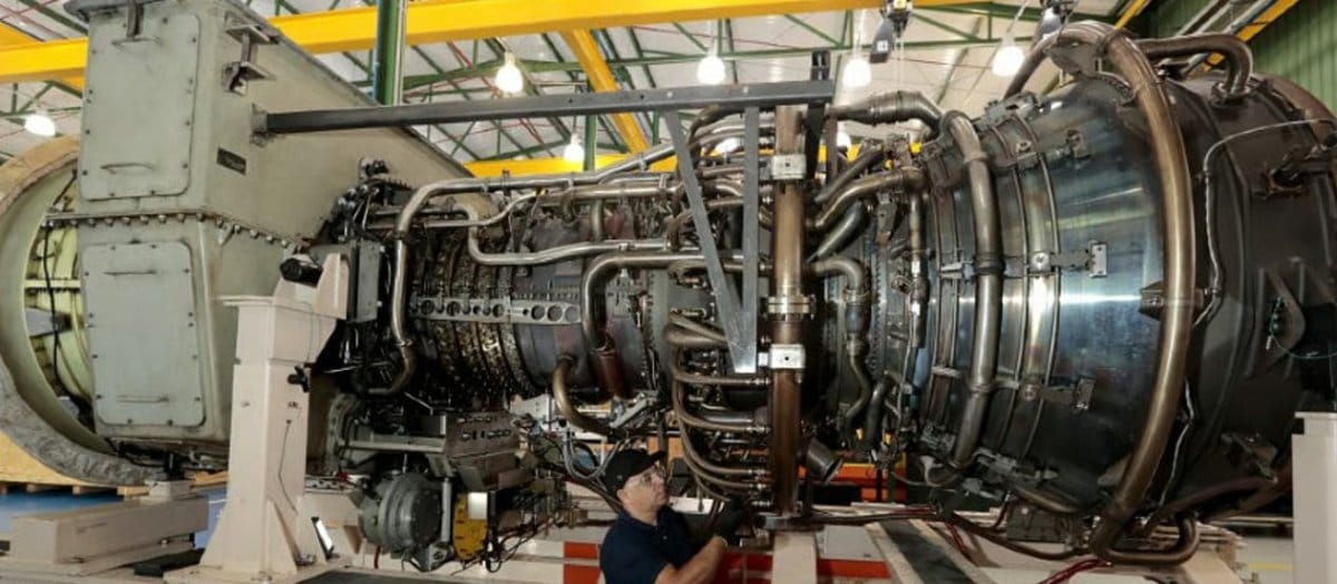 GE Vernova LM2500 gas turbine BioKem commissioning first fire
