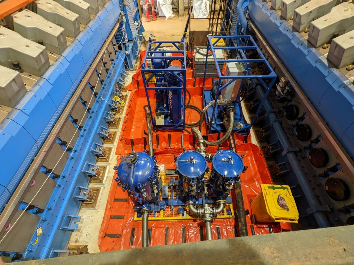 BioKem Commissioning Lube Oil Systems for Bergen B36:45V20 Gas Engines