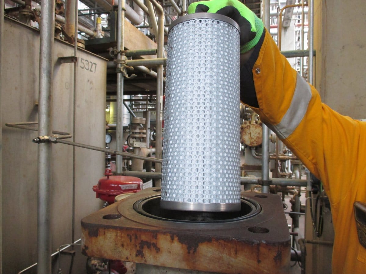 Oil filtration filter filters S.P.A. change