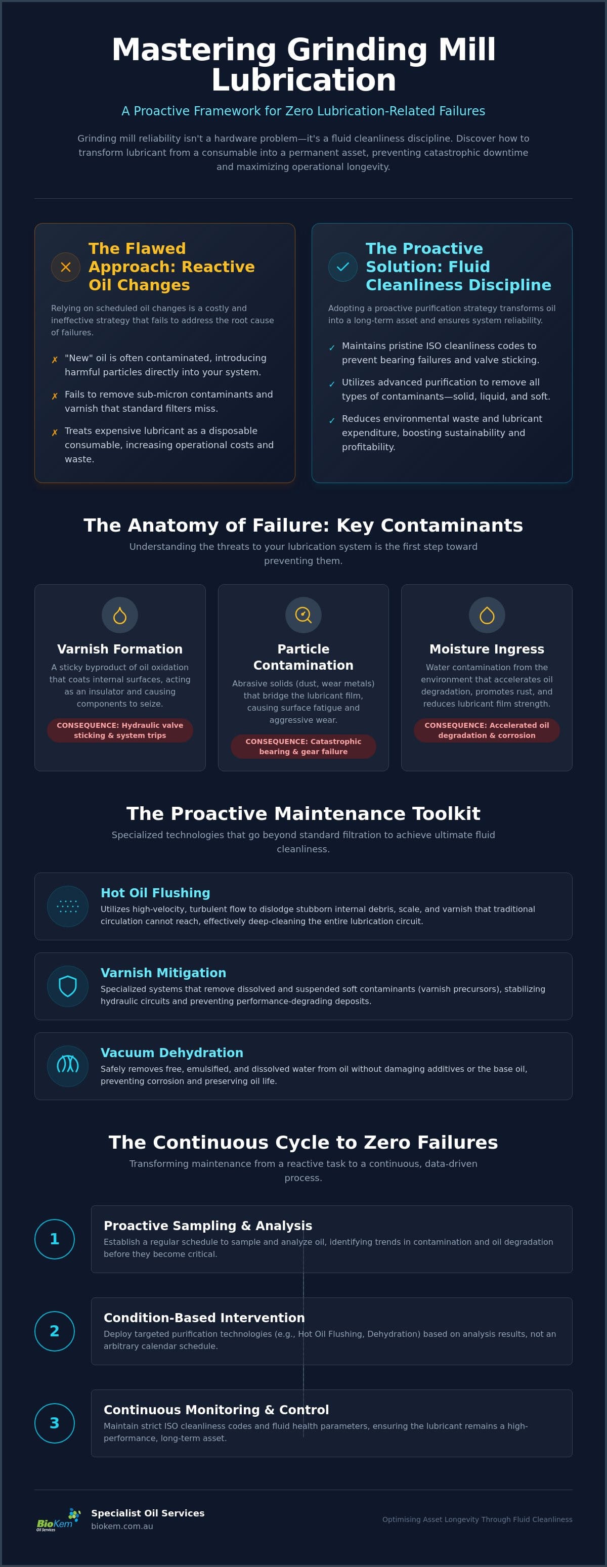 Guide to Ball & Sag Mill Lubrication System Maintenance