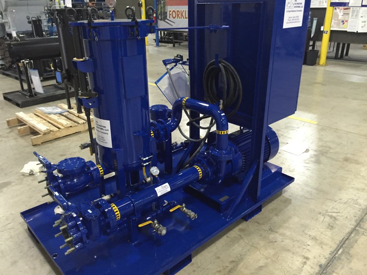 high velocity oil pump hire equipment