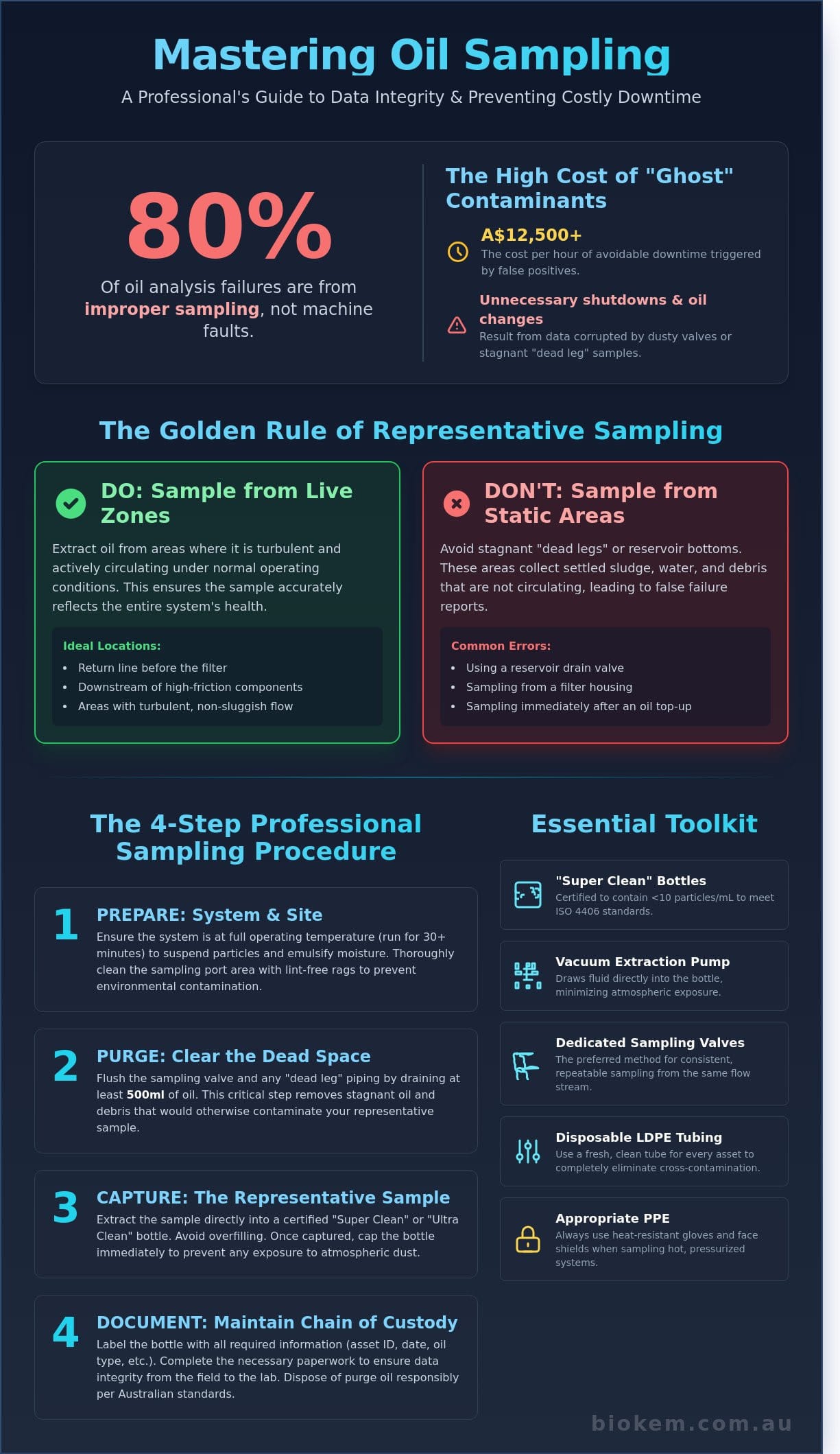 How to Take an Oil Sample: The Professional Guide to Representative Sampling