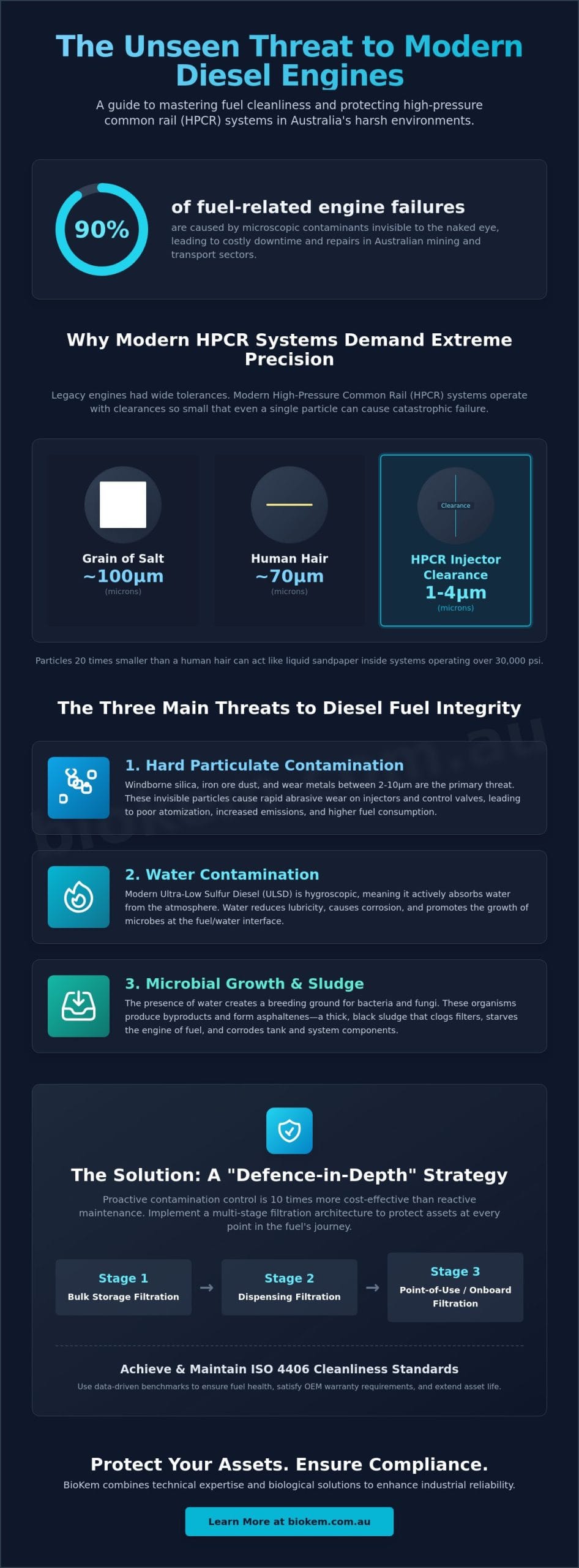Industrial Diesel Filtration: The 2026 Guide to Fuel Cleanliness and Asset Reliability