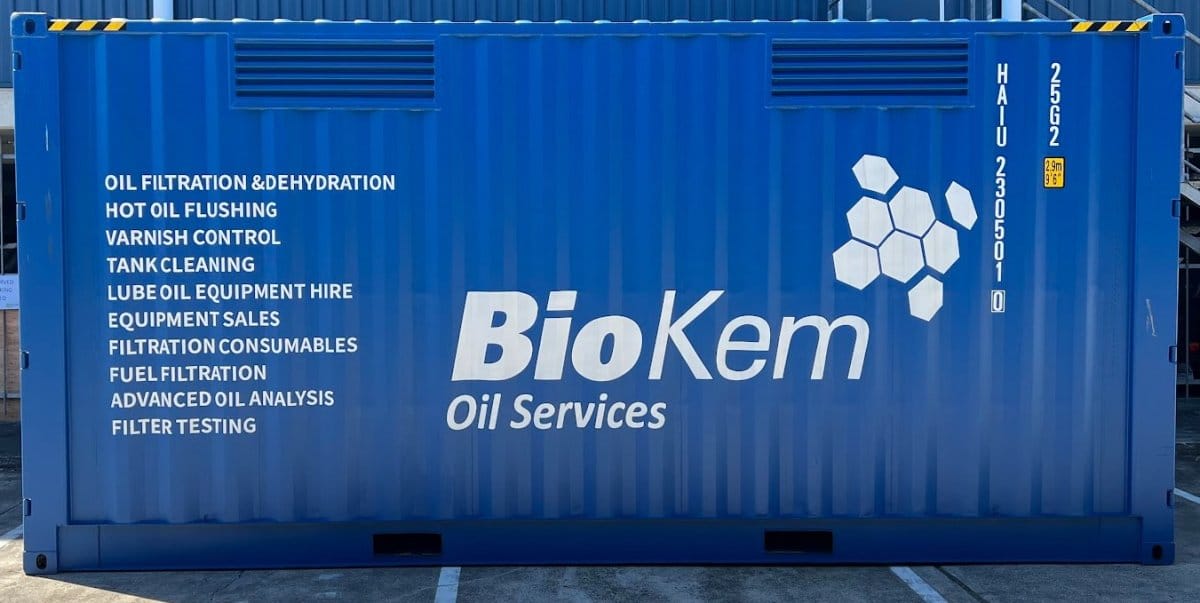 BioKem Oil Services 20' ISO DG Container