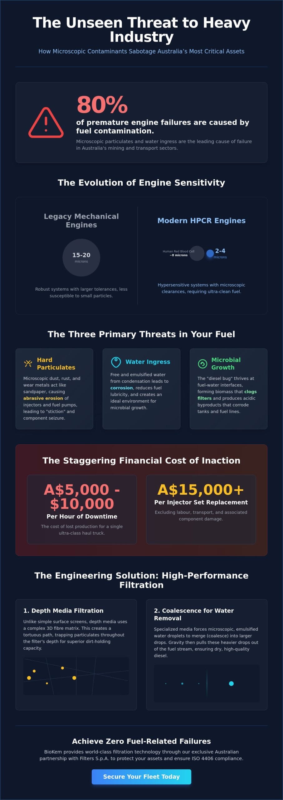 Industrial Fuel Filtration: The Definitive Guide to Asset Reliability