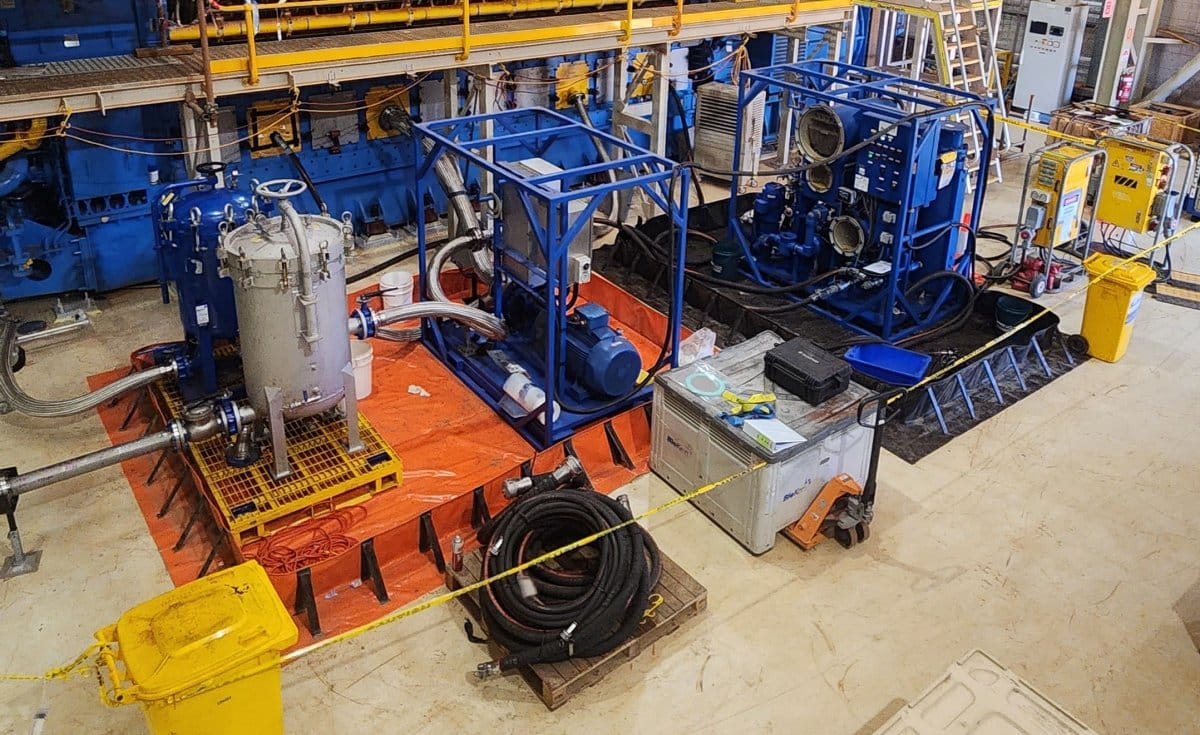 BioKem Oil Flushing OFS Oil Filtration Systems Hot Oil Flushing