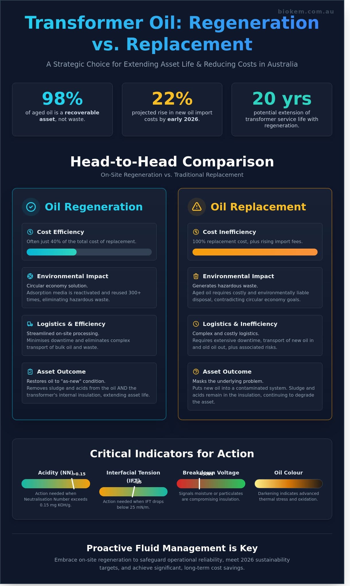 Transformer Oil Regeneration: The Strategic Guide to Asset Life Extension in 2026