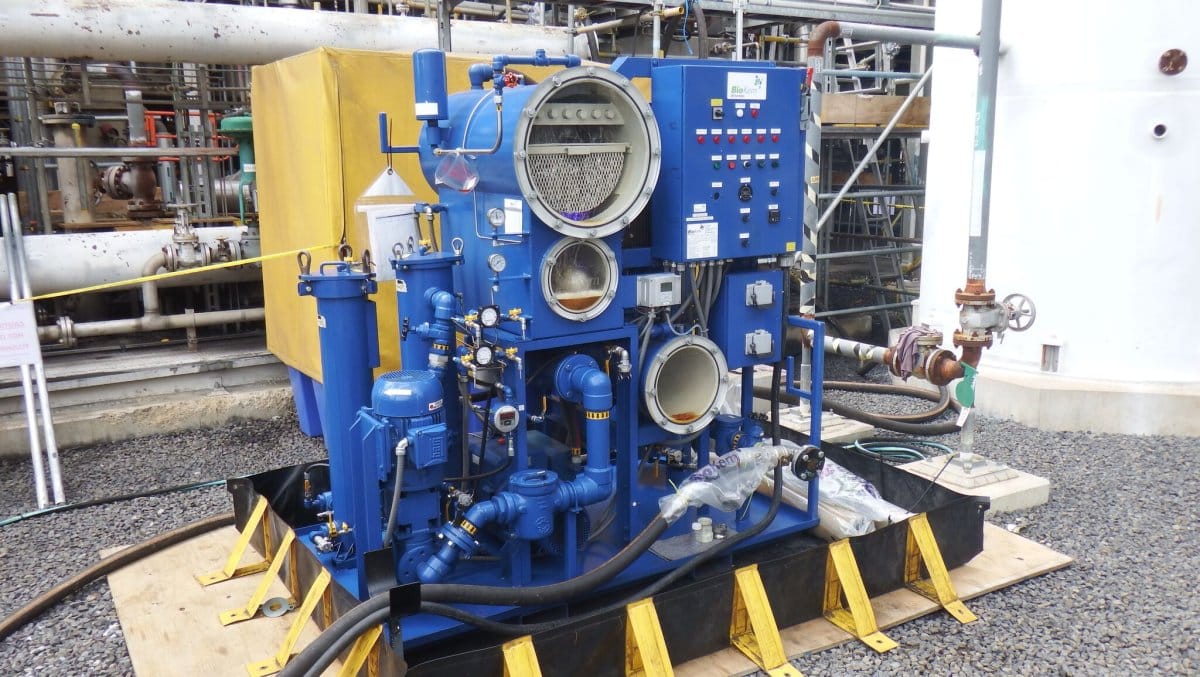 Vacuum dehydrator VDOPS BioKem moisture removal