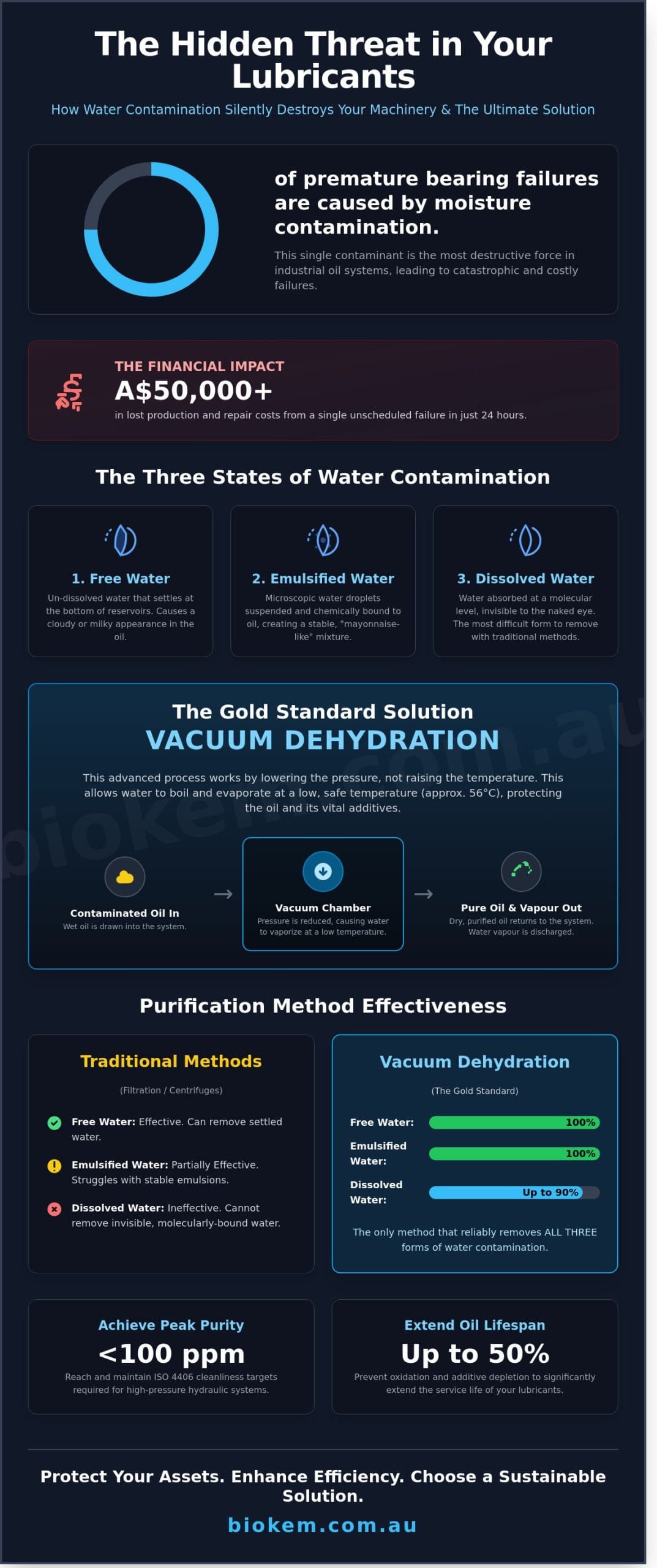 Vacuum Dehydration for Industrial Oil Purification: The Complete 2026 Guide